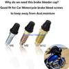 12QM Brake Bleeder Hose Motorcycle Bleeder with Check Valves, Leak & Corrosion Resistant for Hydraulic Brake & Clutch