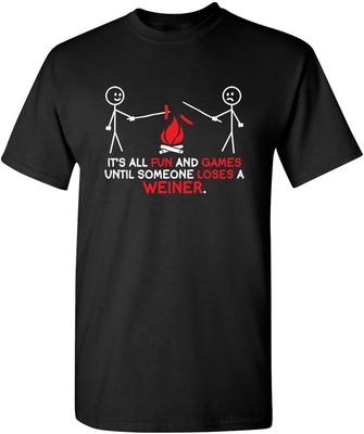 Mens Graphic Tees Novelty Sarcastic Humor Comedy Retro Very Funny Slogan Printed T Shirts Personalized Man Clothing Shortsleev