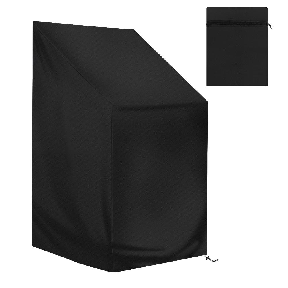 

65x65x80x120cm Garden Stacking Chair Cover Waterproof 210D Oxford Garden Furniture Covers Stackable Outdoor Chairs Covers 65x65x80x120cm