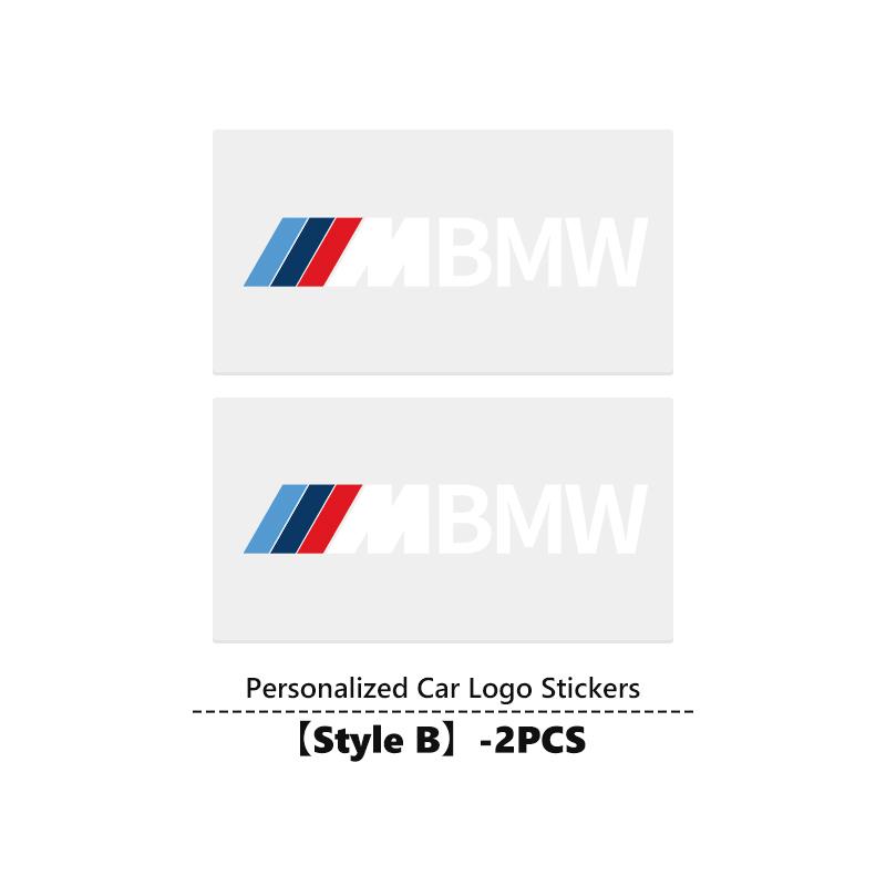 Car Logo Sticker Crystal Auto Stickers Fuel Tank Decor Accessories For BMW M F10 F20 F30 F40 F15 F25 F26 F31 F49 E62 E83 E84 aaa4
