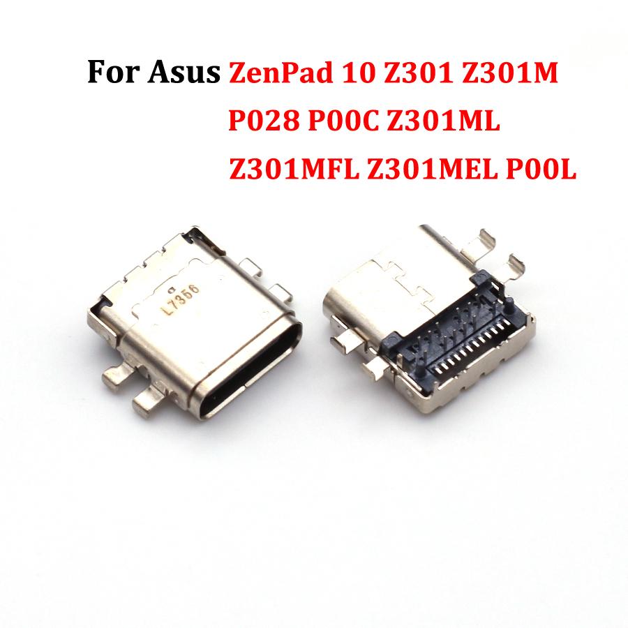 10pcs USB Charger Charging For Asus ZenBook Flip 13 ZenPad 3S S 8.0 Z580 ZenFone 4 ZE520KL 6C536 CX5500 Dock Port Connector Plug