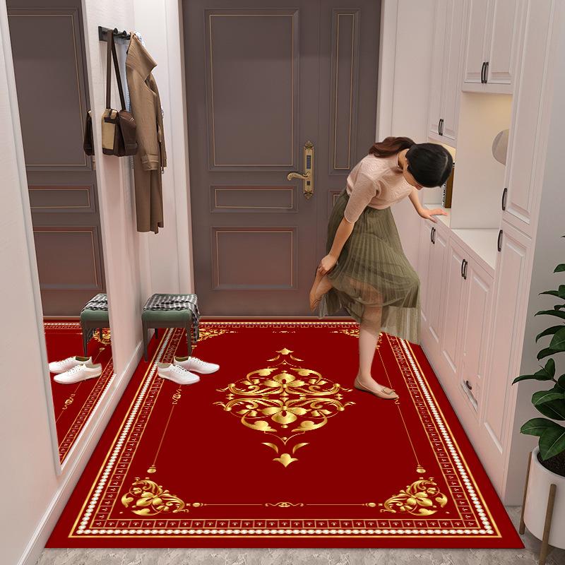 Entrance Door Mat Large Entrance Mat Dirt Resistant Door Mat Household Carpet Entrance Mat Foyer Outdoor