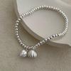 Banyan Tree S999 Silver Lotus Bead Bracelet - Versatile Women's High-End Jewelry Gift