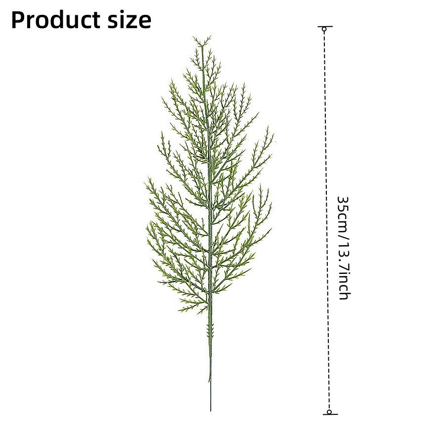 20/30 Stück Festliche Künstliche Kiefernzweige - Üppig Grüne Künstliche Kiefernnadeln für DIY Weihnachtsguirlanden & Heimdekoration