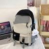 Japanese simple high-value schoolbag female ins Mori schoolbag college students junior high school high school students large-capacity backpack