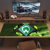 Werder Bremen Print  Cushion Non-slip Laptop Tablet Big Mousepad XXL Mat Mini PC Playmat With Lock edge