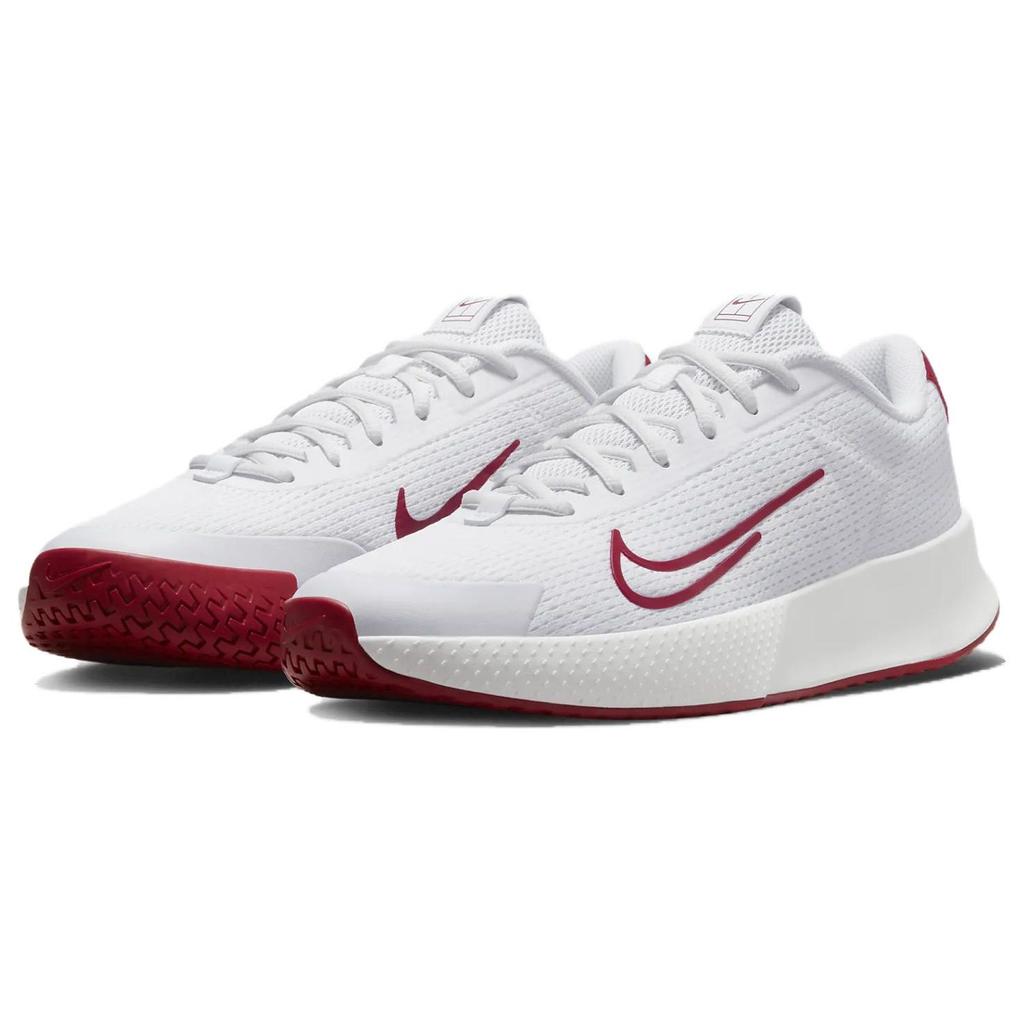 Nike Court Vapor Lite 2 HC White Ember Glow Men Sneakers Noble-Red DV2018-102