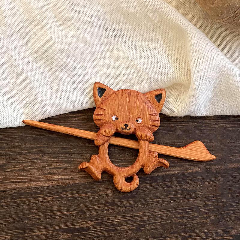 1 szt. Akcesoria odzieżowe Urocza broszka Zabawna klamra do szalika Styl wiejski Klamra do swetra Biżuteria w stylu naturalnym Styl minimalistyczny 10 stylów