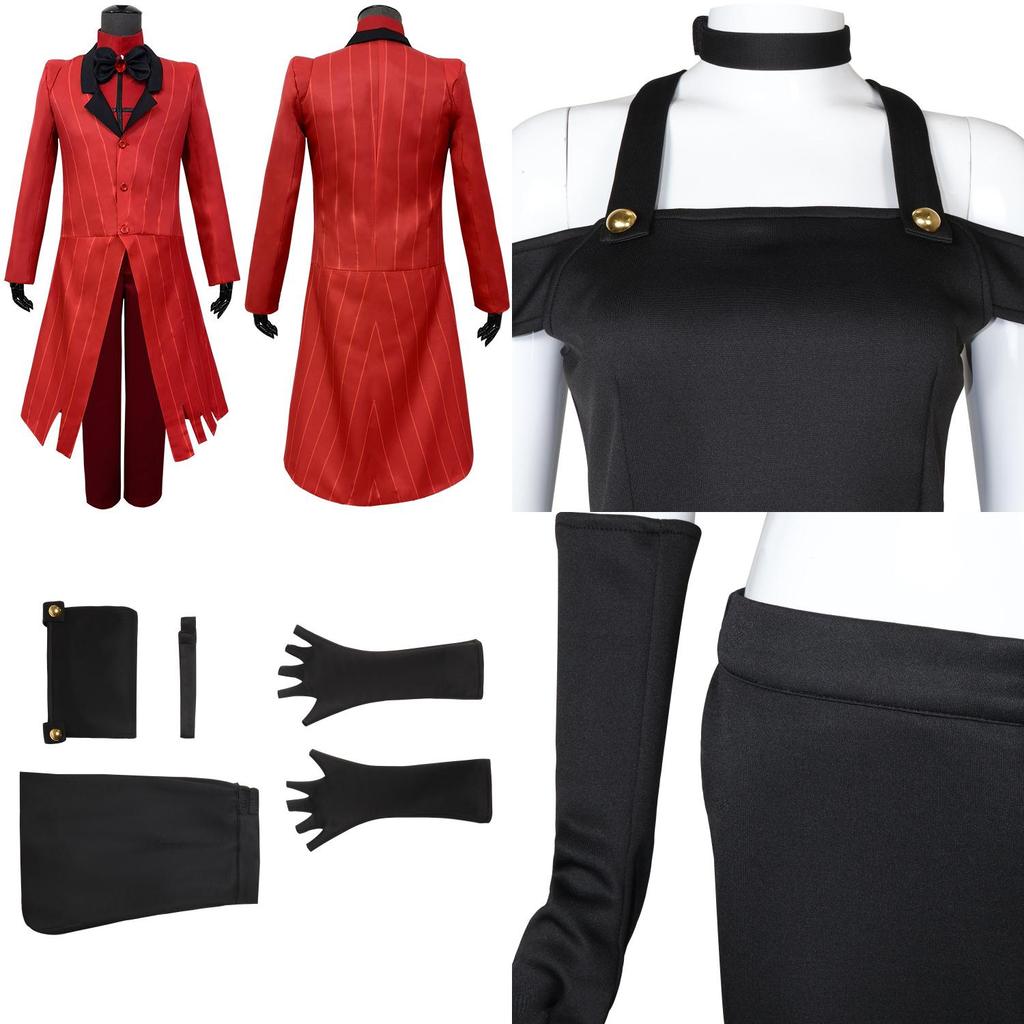 Cos Hell Hotel Cosplay Costume For Women Halloween Blitzo Performance Outfit