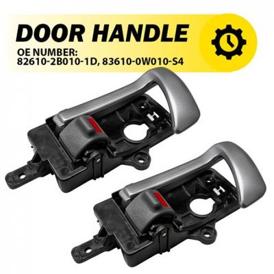 Interior Ide PAIR Front&Rear Door Handle for Hyundai Left 2007-2012 Santa Fe