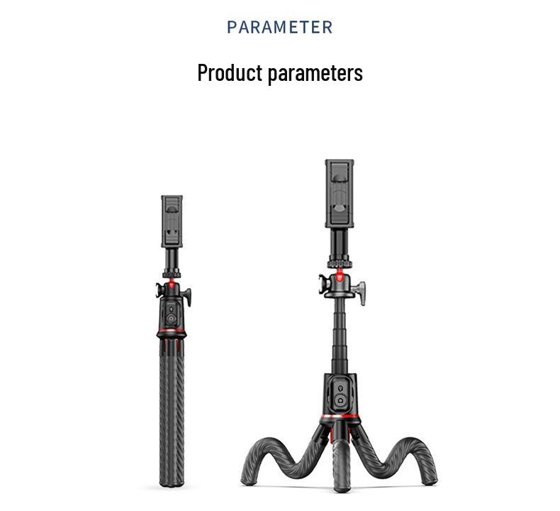 C03 Multi-Functional Octopus Tripod Selfie Stick for Phone and GoPro Cameras