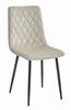 Turin Chair - Beige Velvet X 3