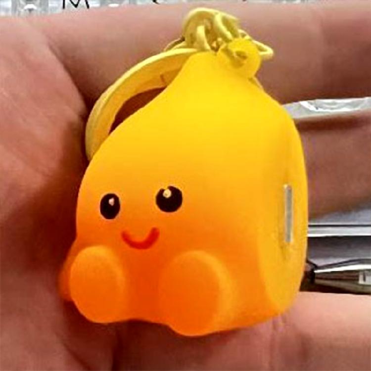 Creative Fire Elf Key Rings Glowing Key Rings Glowing Bag Charm Suitable for Youthful People Seeking Distinctive Items