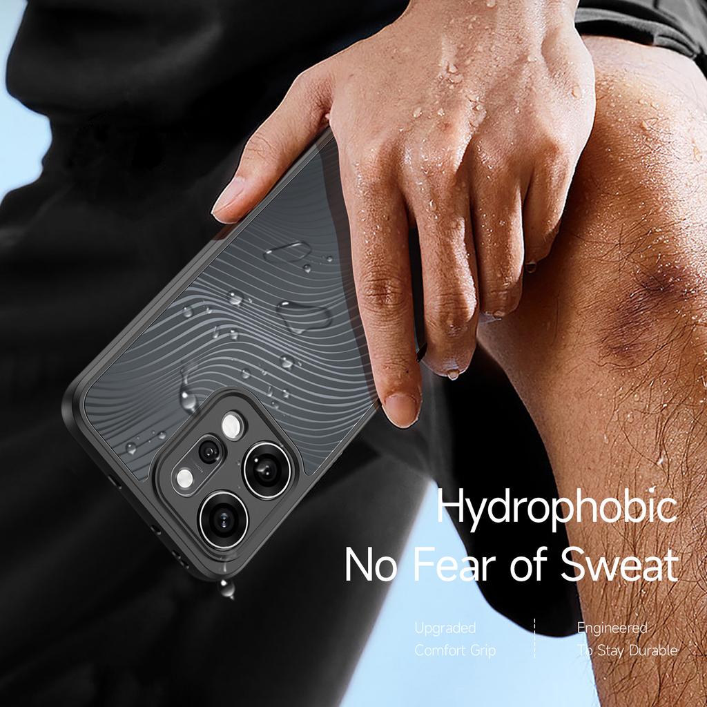 For Oppo Reno14 Pro 5G (Global) Case DUX DUCIS Aimo Series TPU+PC Matte Drop-Proof Phone Cover (REACH Certification)