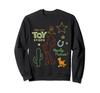Disney Pixar Toy Story Woody Icon Outline Logo Sweatshirt