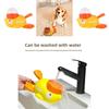 Small Yellow Duck Pet Interactive Toy Feeder For Cats And Dogs