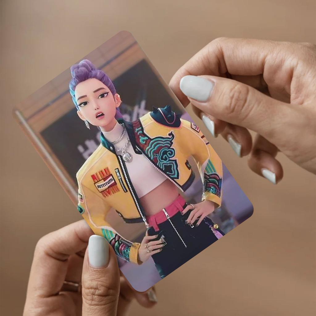 55 Pieces Cartoon Photo Collectible Cards Set Anime Style Gift Memorabilia