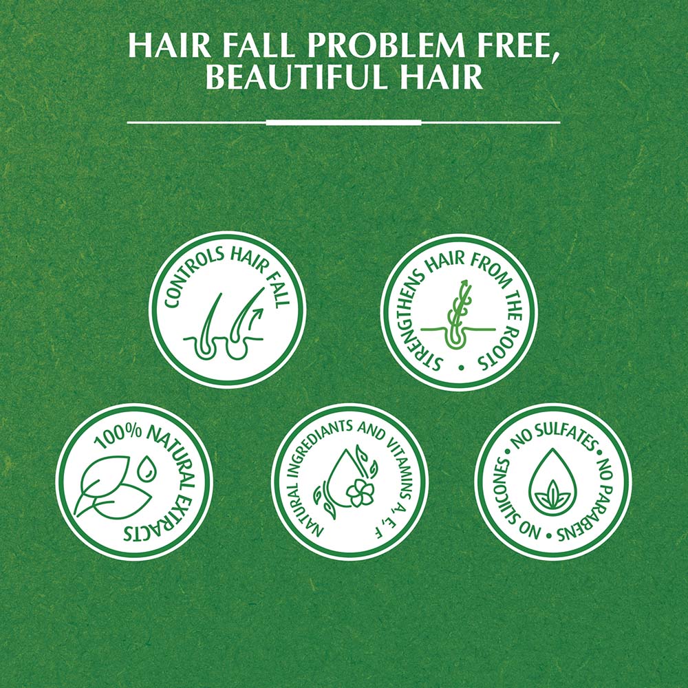 Olejek do włosów z ekstraktem z kaktusa Hair Fall Control Dabur Vatika Naturals