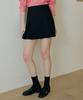 Yeoppe Pleated Tweed Skirt_Black