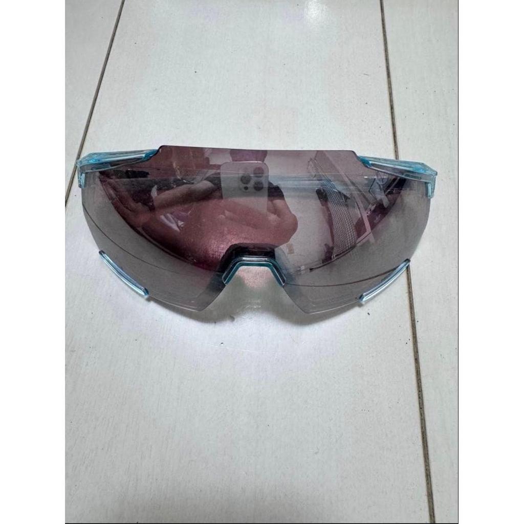 Used 100% RACETRAP 3.0 Sunglasses with box case