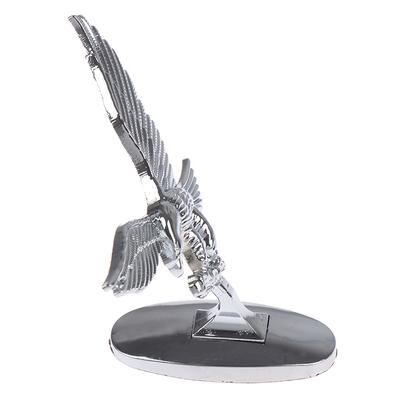 Copertura anteriore per auto Cromo Ornamento per cofano Distintivo Emblema 3D Angelo Aquila per auto