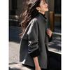 Mohan Yimei Minimalist Double-Sided Wool-Blend Short Jacket