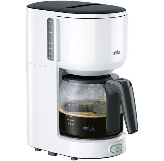 Кофеварка Braun KF 3100 WH PurEase