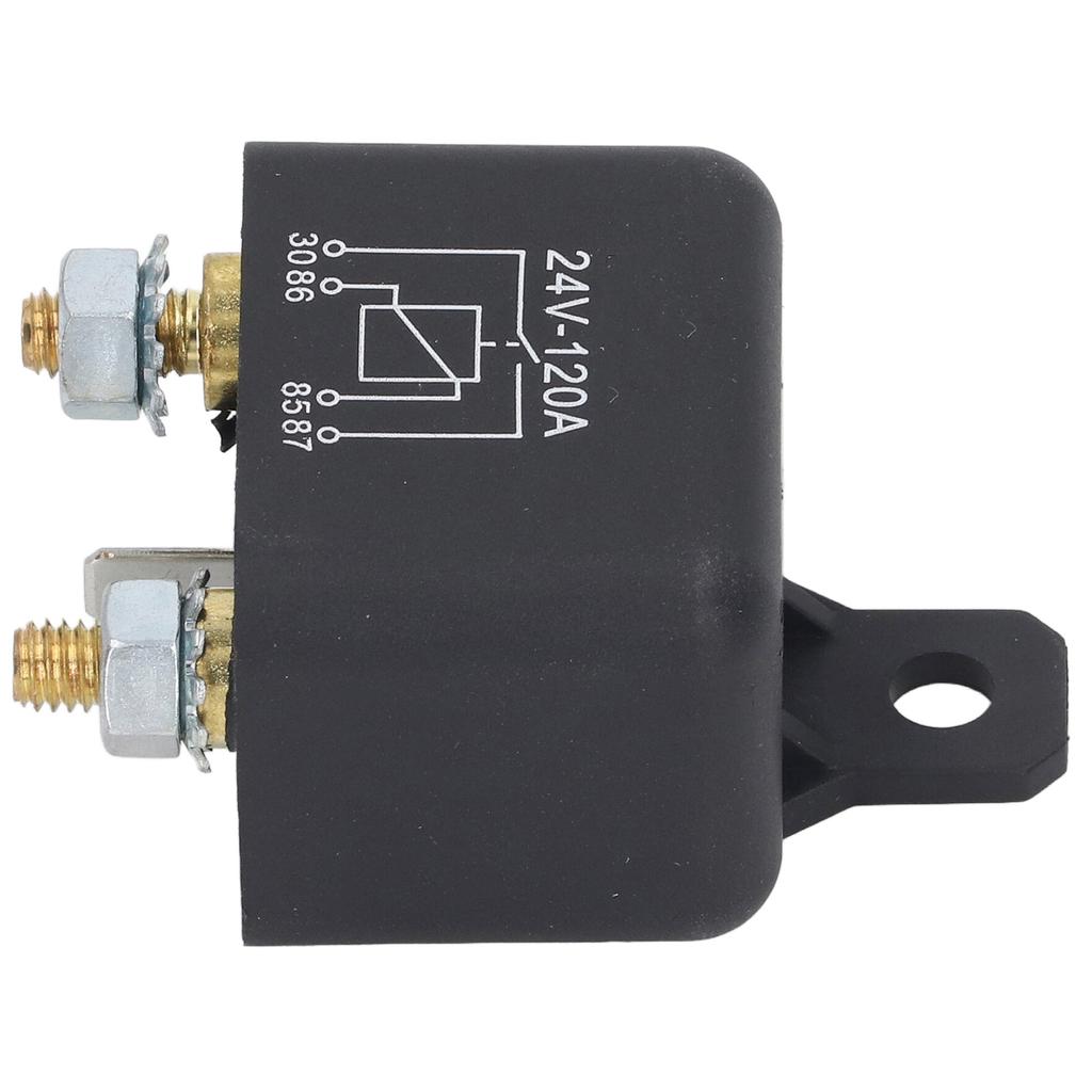 Starter Solenoid Relay Brass Coil Quick Motor Start Strong Power 4 Pin Car Starter Relay 120A 24V