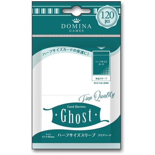 

Domina Games Ghost Half-Size Card Sleeves (Clear Hard) 120 Sleeves