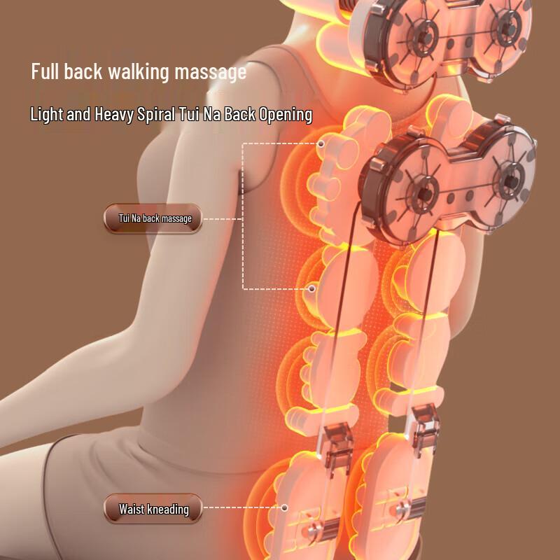 AUX Neck & Back Full Body Massage Cushion