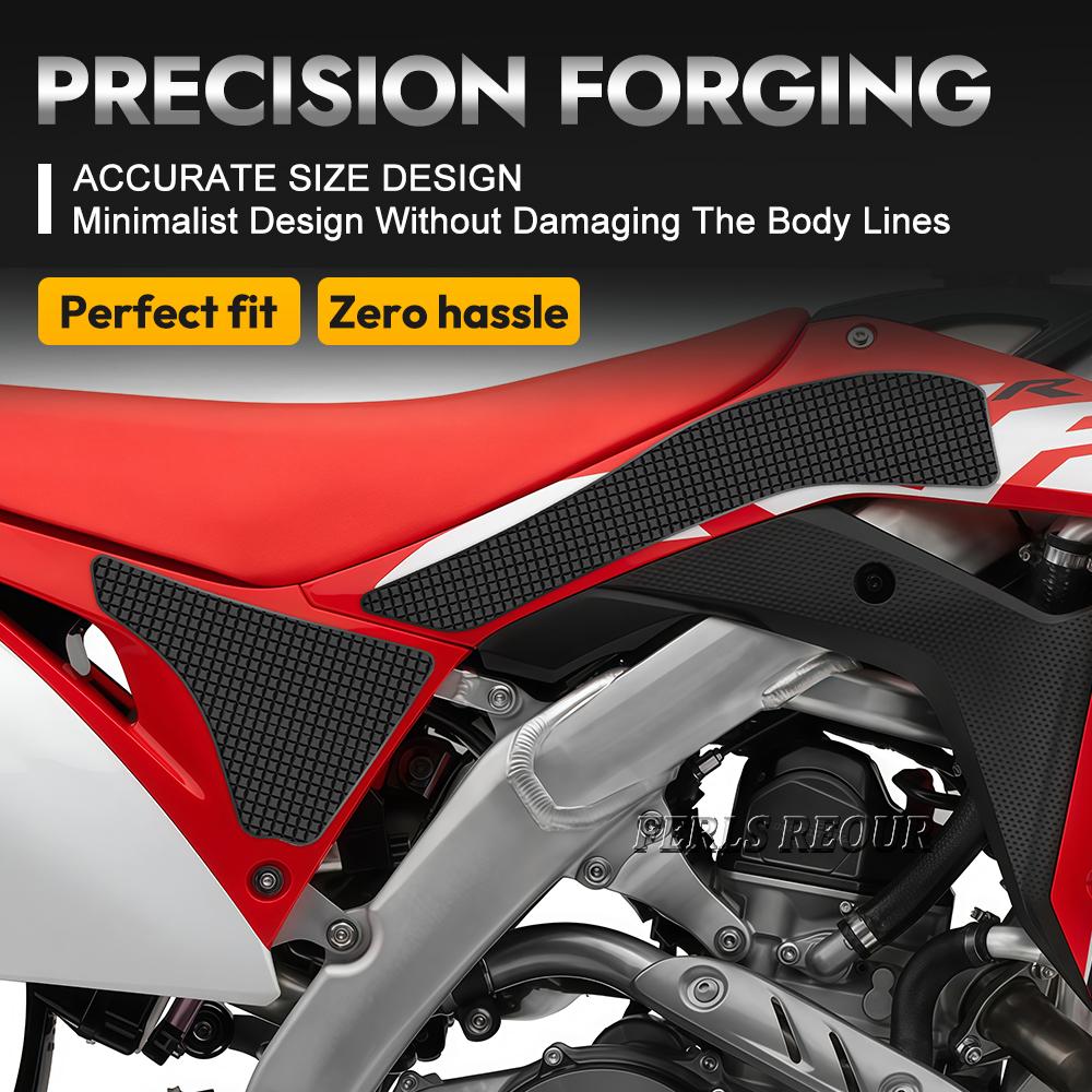 Motorcycle sticker For HONDA CRF 250 R 2018-2020 Gas Tank Pad Sticker Rubber Black Gas Fuel Tank Sticker Anti Scratch