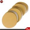 100Pcs 5" Sanding Disc NO-Hole Flocking Sandpaper Hook Loop Grit 60-320