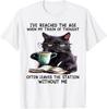Cat I've Reached The Age When My Train Of Thought T-Shirt