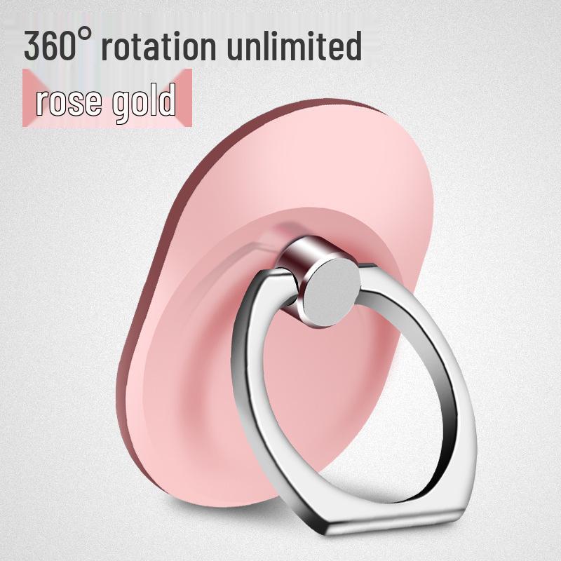 

Magnetic Car Phone Holder with Rotating Finger Ring and Logo. Standard