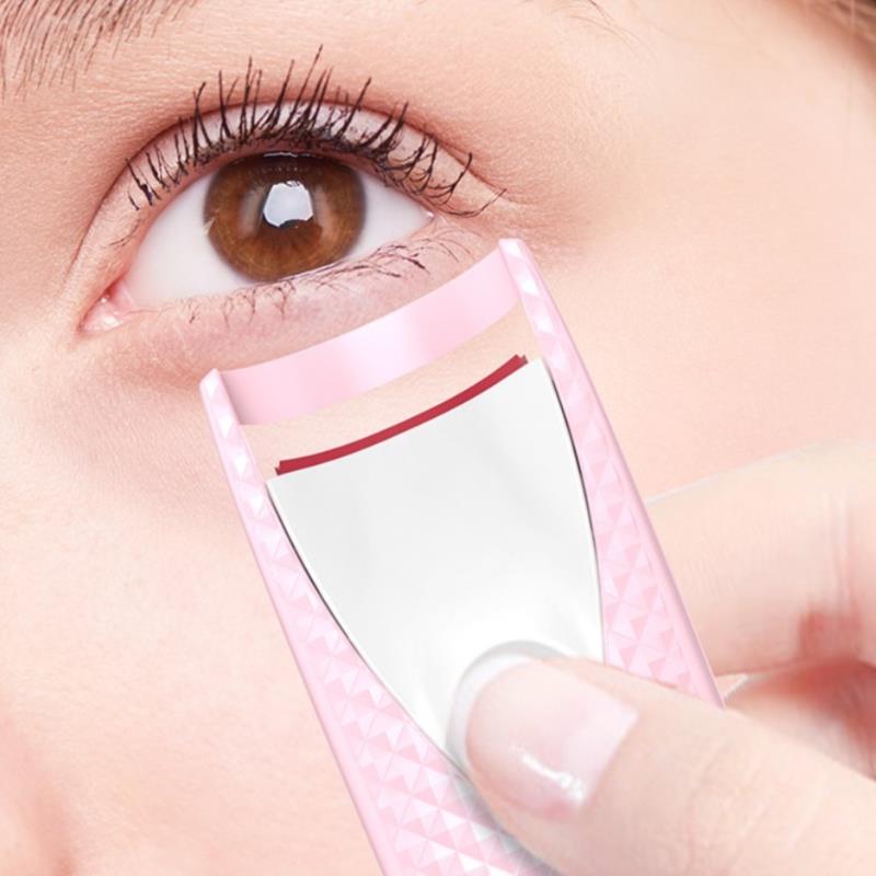 Electric Heated Eyelash Curler Long Lasting Eyelash Makeup Tools Eyelash Curling