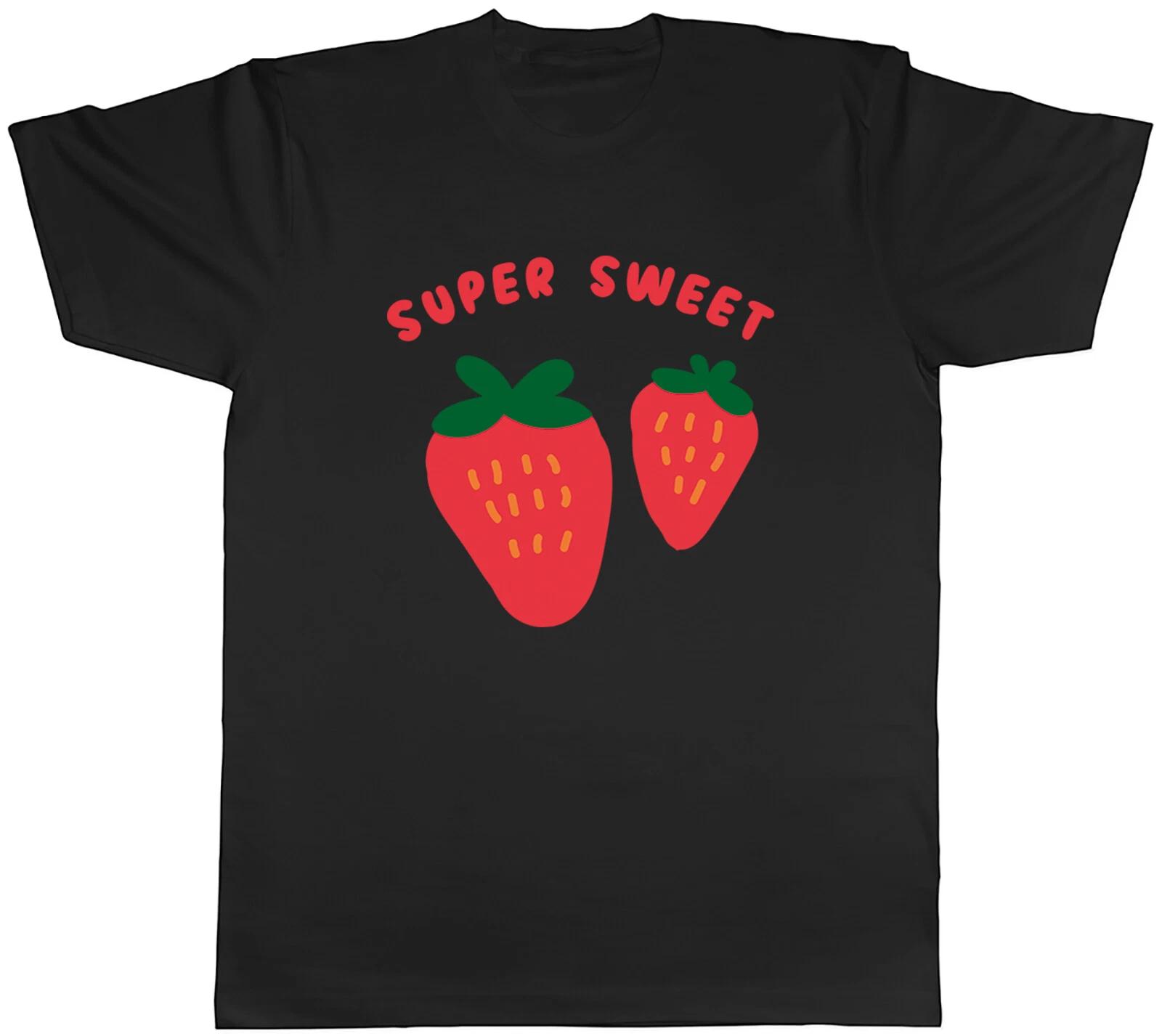 Super Sweet Mens T-Shirt Just like a Strawberry Unisex Tee Gift L
