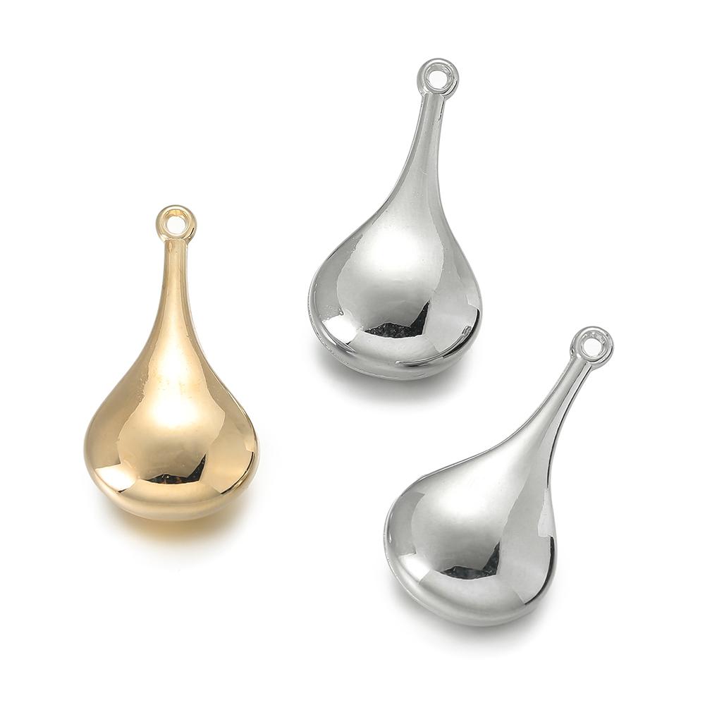 

10pcslot Gold Silver Color Conch Charms CCB Plastic Spacer Beads For Making Bracelet Earring Necklace Pendant DIY Jewelry
