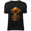 Temple Mushroom House - Glowing Runes, Floating Spores & Dark Whimsical Fantasy