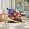 One Piece Roronoa Zoro Anime Plush Pillow Cover Soft Short Plush Cushion Cover For Sofa Bedroom Home Decor Gift Decoration