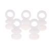 50Pcs Curtain Rail White Modern Style Accessories Plastic Curtain Track Gliders For Home Hanging Curtain Glider Hook Ring Rail