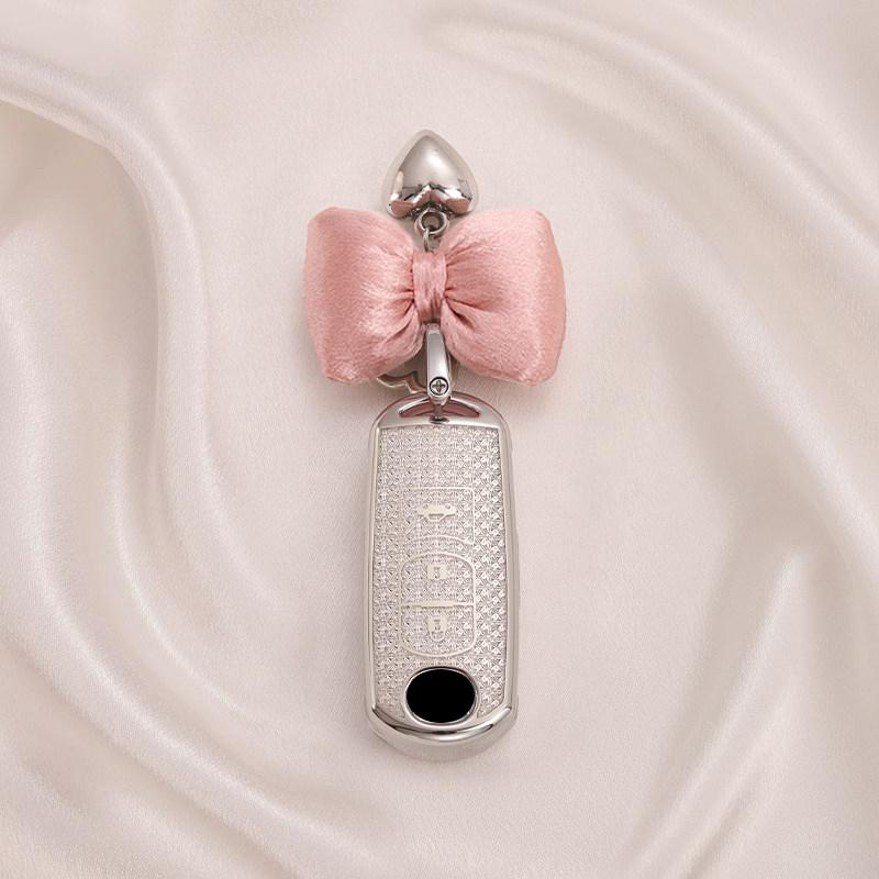 Crystal TPU 3 Button For Mazda Cx30 Cx5 Cx50 Cx9 Mx5 CX-3 CX-5 CX-7 Miata Remote Smart Car Key Case Cover Fob Holder Accessories