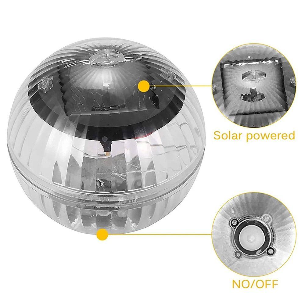 Solar Powered Solar Floating Pond Light LED Outdoor Night Lights Swimming Pool