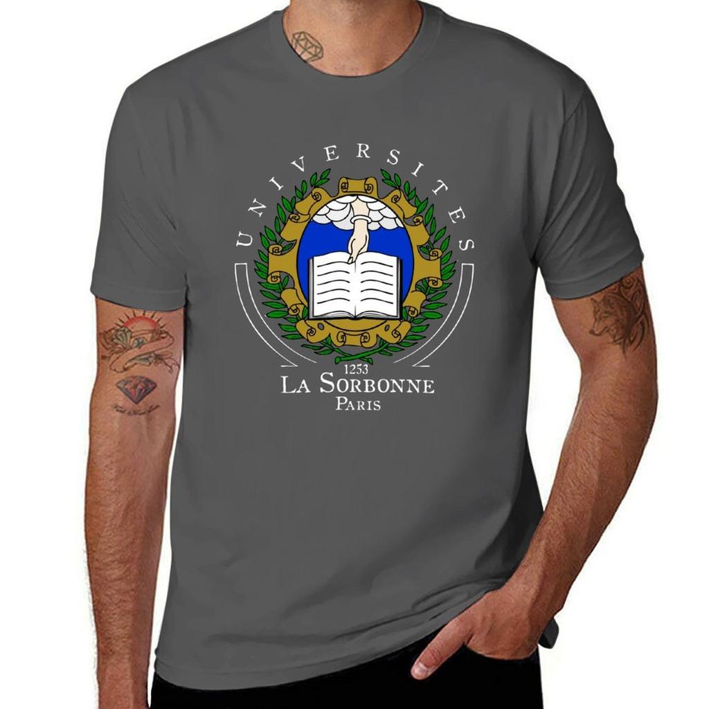 Universite Paris La Sorbonne Tshirt Casual Holiday Short Sleeve Tee