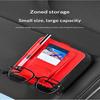 Auto-Sonnenblenden-Organizer mit mehreren Taschen, Visitenkarten-Aufbewahrungsmanagement, Sonnenbrillenhalter, Visier-Zubehör, Auto-Innenraum
