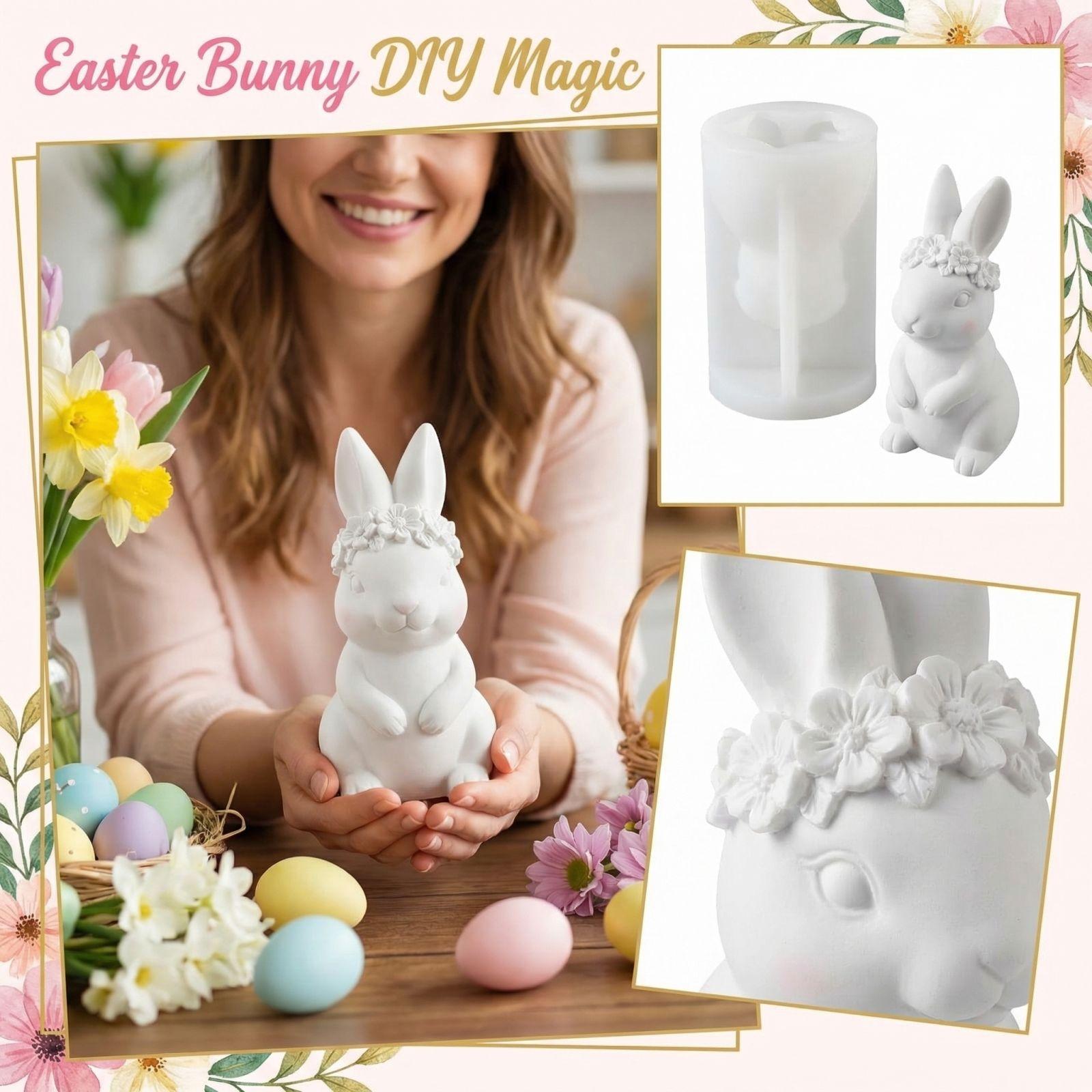 

Easter Aromatherapy Gypsum DIY Silicone Mold One Size