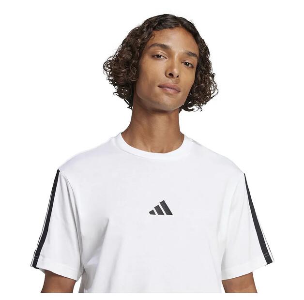 Adidas Essentials 3 Stripes Single Jersey Short Sleeve T-Shirt