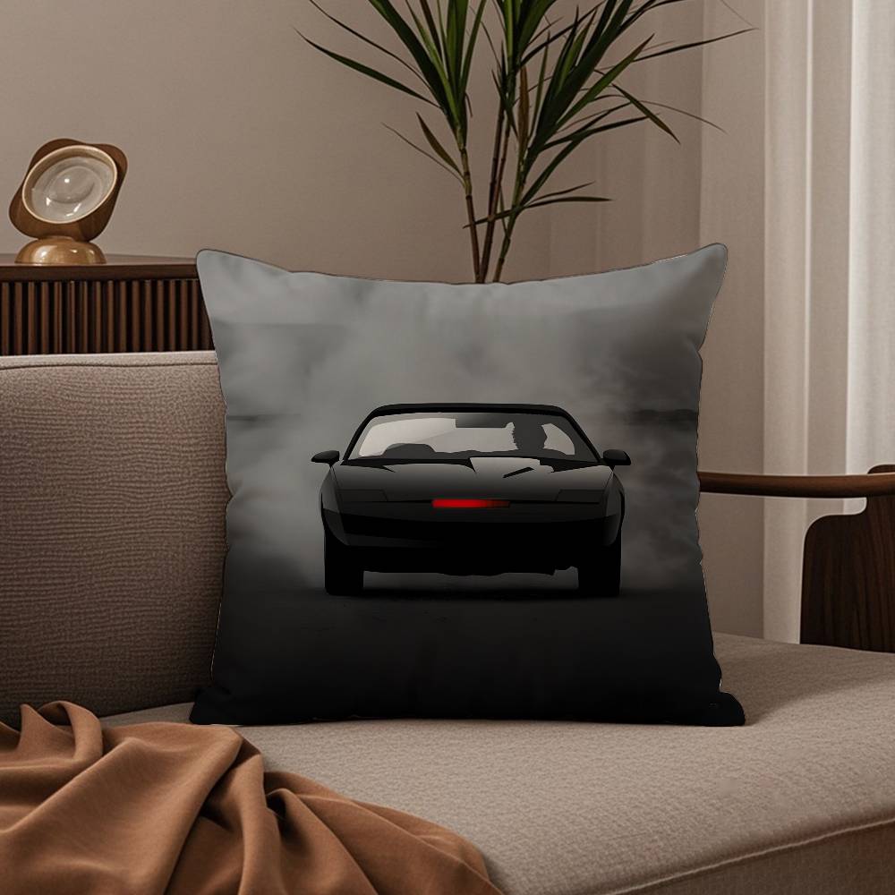 

K-Knight r-Rider KITT Наволочка для подушки с хорошей печатью, наволочка, чехол для подушки для дивана в гостиной, декор для спальни 16x16Inch