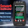 9999Counts Digital Multimeter Display Handheld Multimeter NCV Noncontact Sensing Professional Voltage Current Capacitance Tester