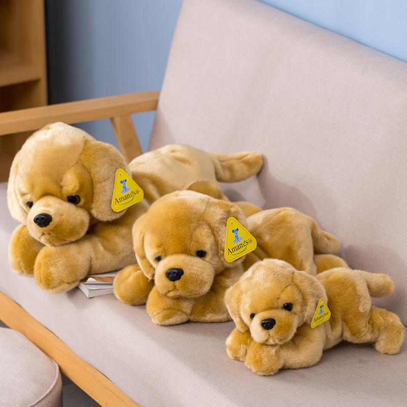 Cute Large-sized Pet Dog Pillow, Lunch Break E-commerce Doll, Golden Retriever Plush Toy Dog Doll