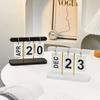 Stylish Flip Desk Calendar Functional Modern Minimalist Calendar Everyday View Calendar  Home Decor